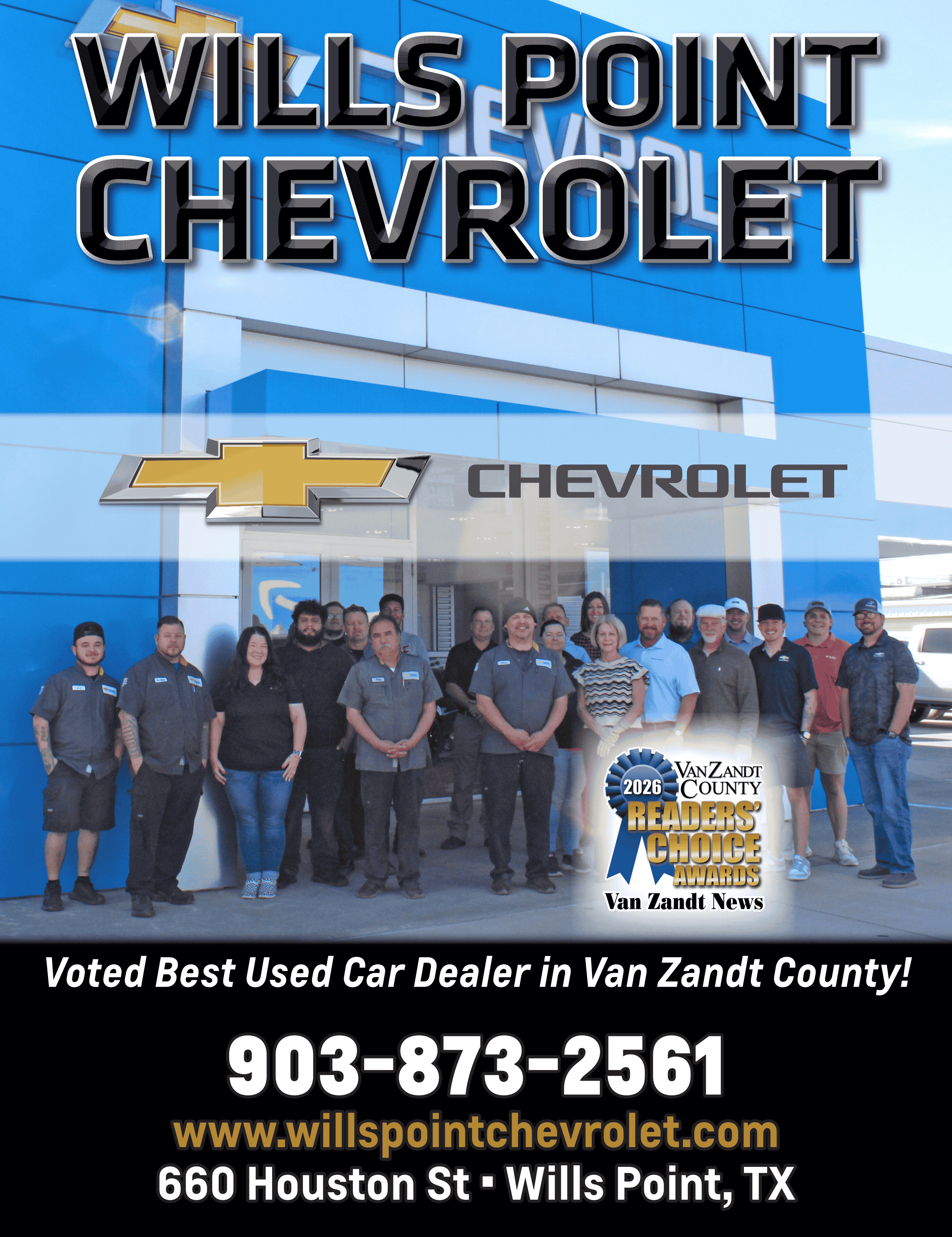 Will Point Chevy Employees